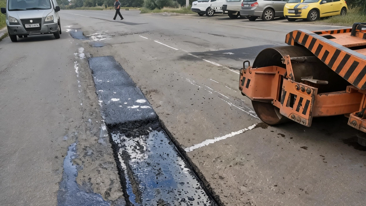 В Курске ямочный ремонт охватил 14 участков, часть улиц уже завершили