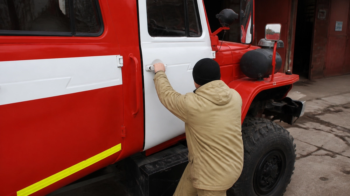 В Курской области за сутки потушили 4 пожара и нашли минометную мину