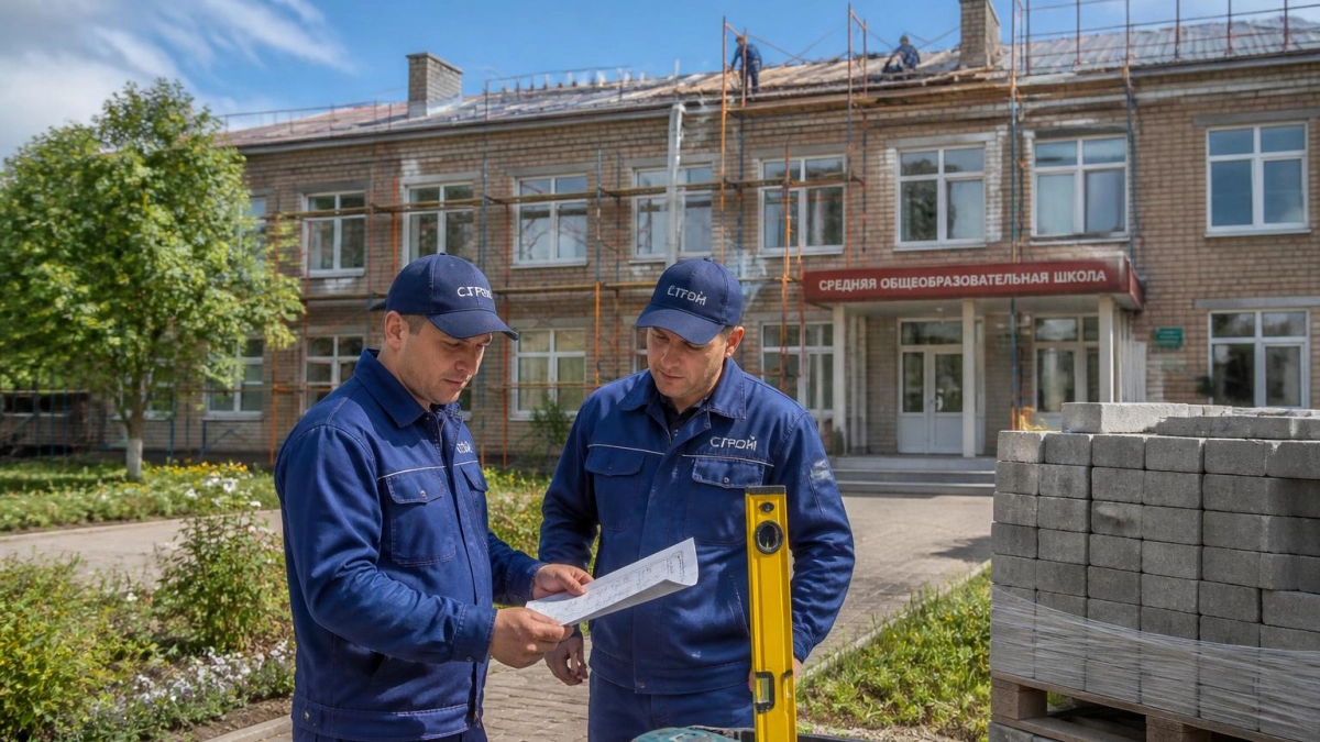 Через пол школы просачиваются грунтовые воды — началась экстренная реконструкция