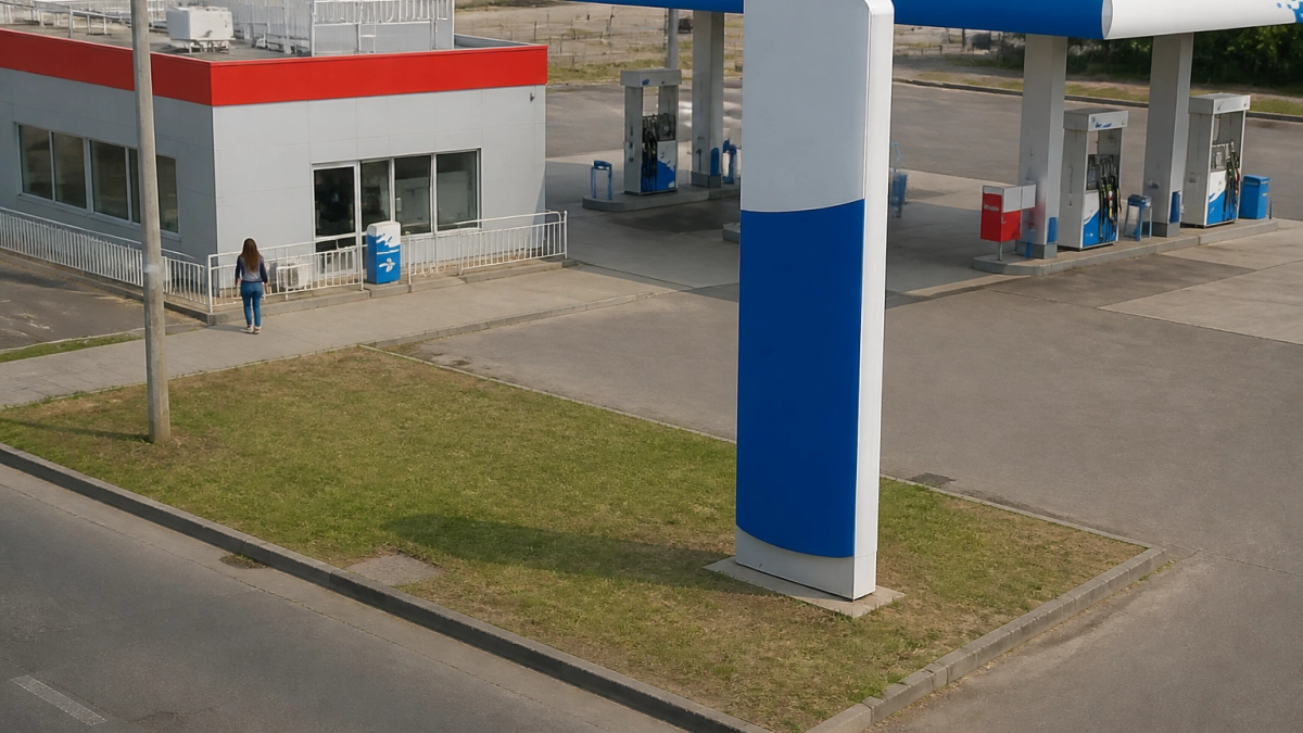 В Курске к вечеру на части АЗС закончился бензин и выросли очереди