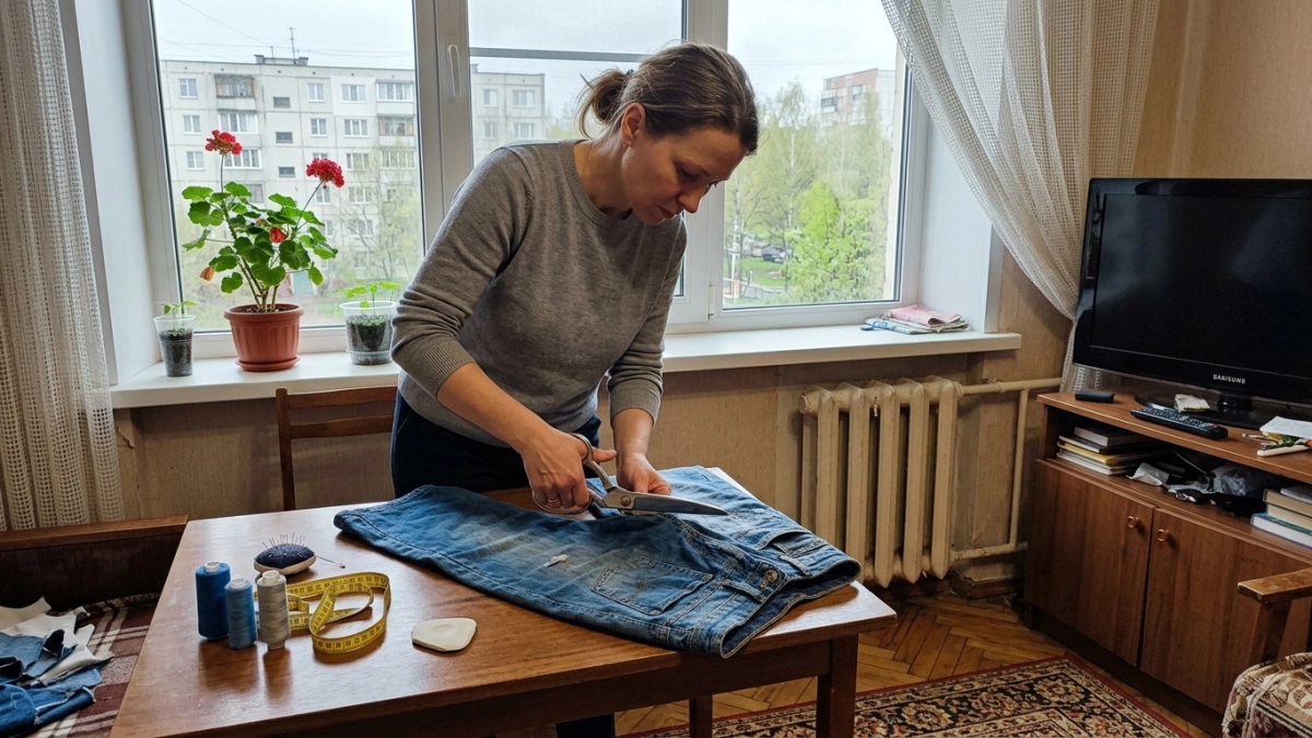 Старые джинсы не выкидываю: 4 крутых идей, что из них сшить — даже без швейной машинки за 15 минут