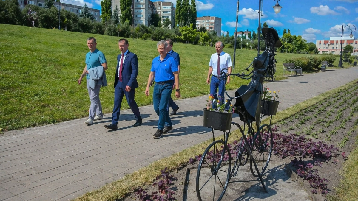 В Курчатове показали набережную «Теплый берег» после побед во всероссийском конкурсе