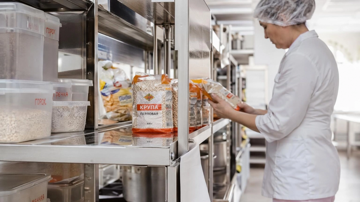 В школах и детсадах Курской области нашли просрочку и продукты без маркировки