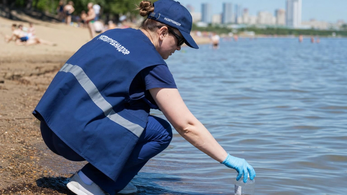 На пляжах Курской области не нашли патогенных микроорганизмов в воде