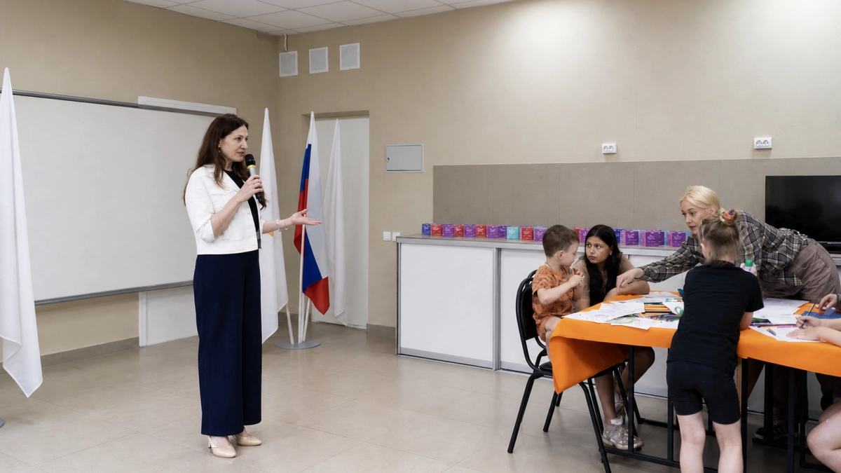 В Курске детям из ПВР подарили умные колонки после просьбы, услышанной за сутки