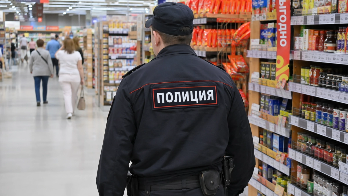 В Курске задержали подозреваемого в краже коньяка из супермаркета