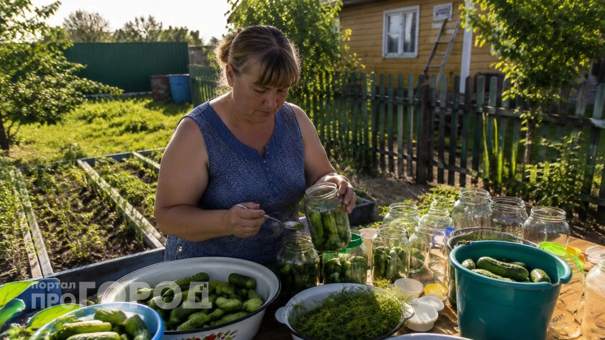 Мариную огурцы по-немецки вместо обычных: гости просят рецепт сразу после первой же хрустящей тарелки