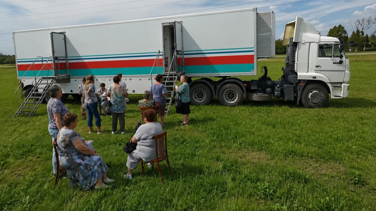Поезд здоровья проведет приемы в Черемисиновском районе Курской области