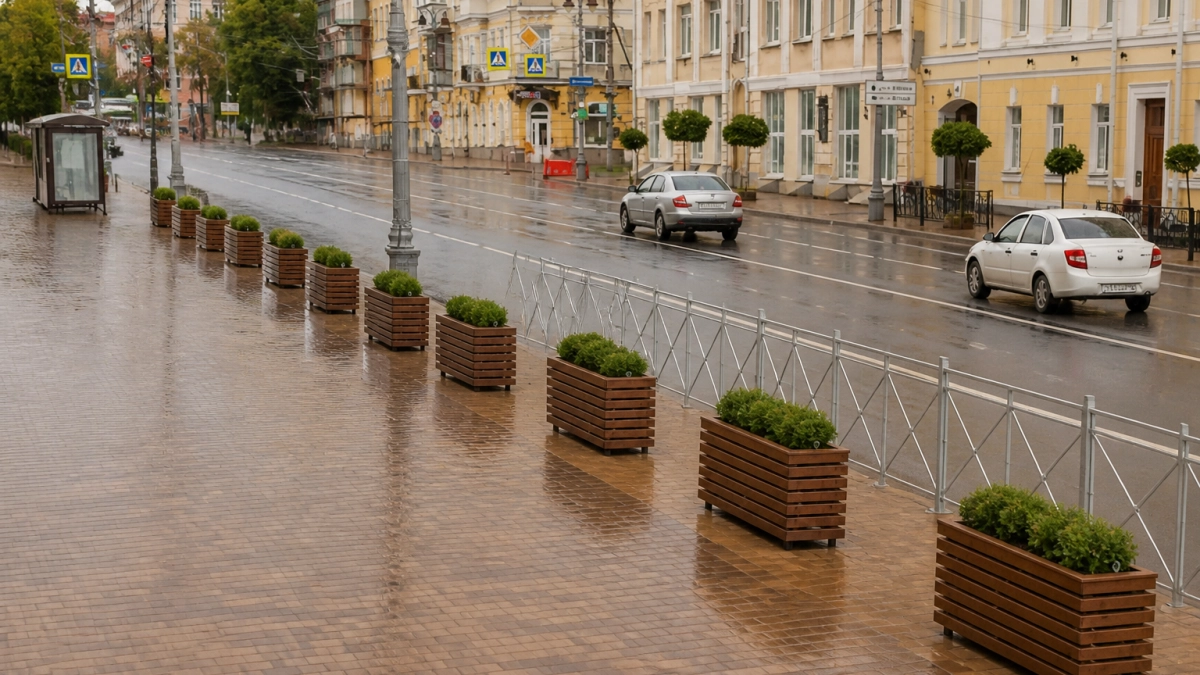 В Курске участок улицы Ленина благоустроят за 35,7 млн за две недели