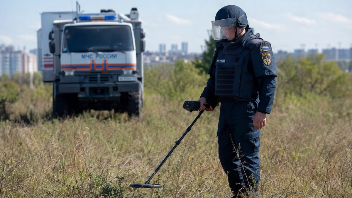 В Курской области пиротехники за сутки обезвредили 56 взрывоопасных предметов