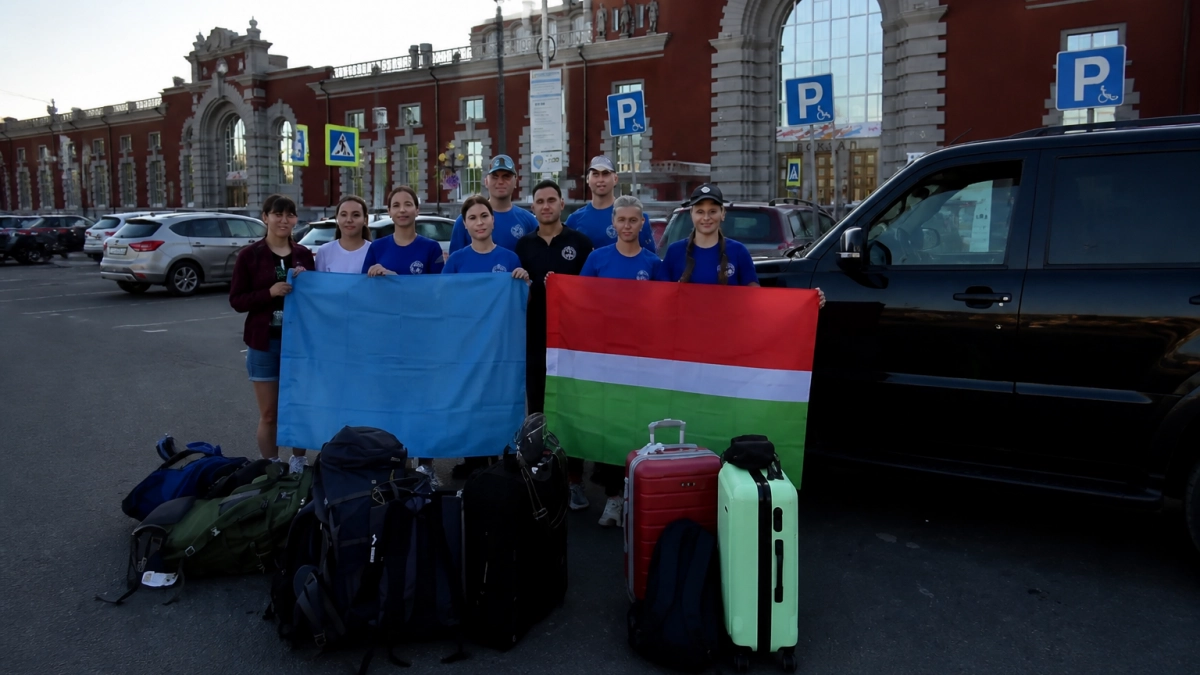 Студенты-спасатели из Обнинска на две недели присоединились к гуманитарной миссии в Курске