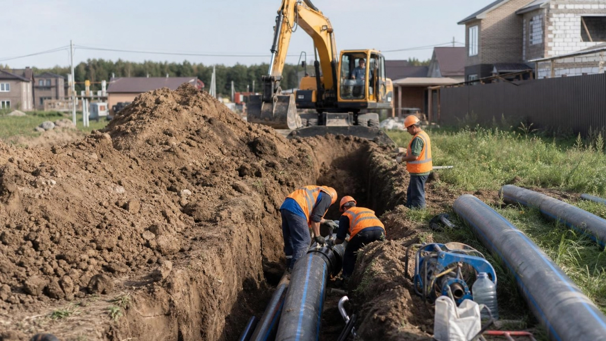 «Саратовтехмонтаж» построит водопровод для многодетных семей Курска за 100,2 млн рублей