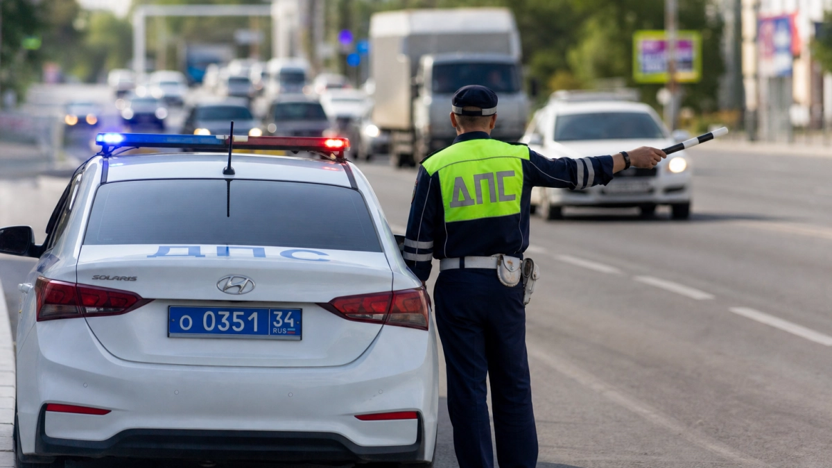 В Курске после ДТП на 2-й Новоселовке пробка растянулась от улицы Малых