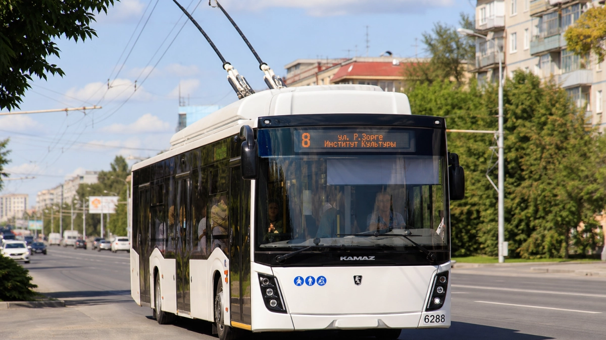 В Курске тестируют троллейбус с автономным ходом до 30 км