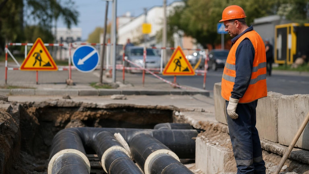 В Курске до утра 24 августа перекроют перекрёсток Карла Маркса и Кавказской