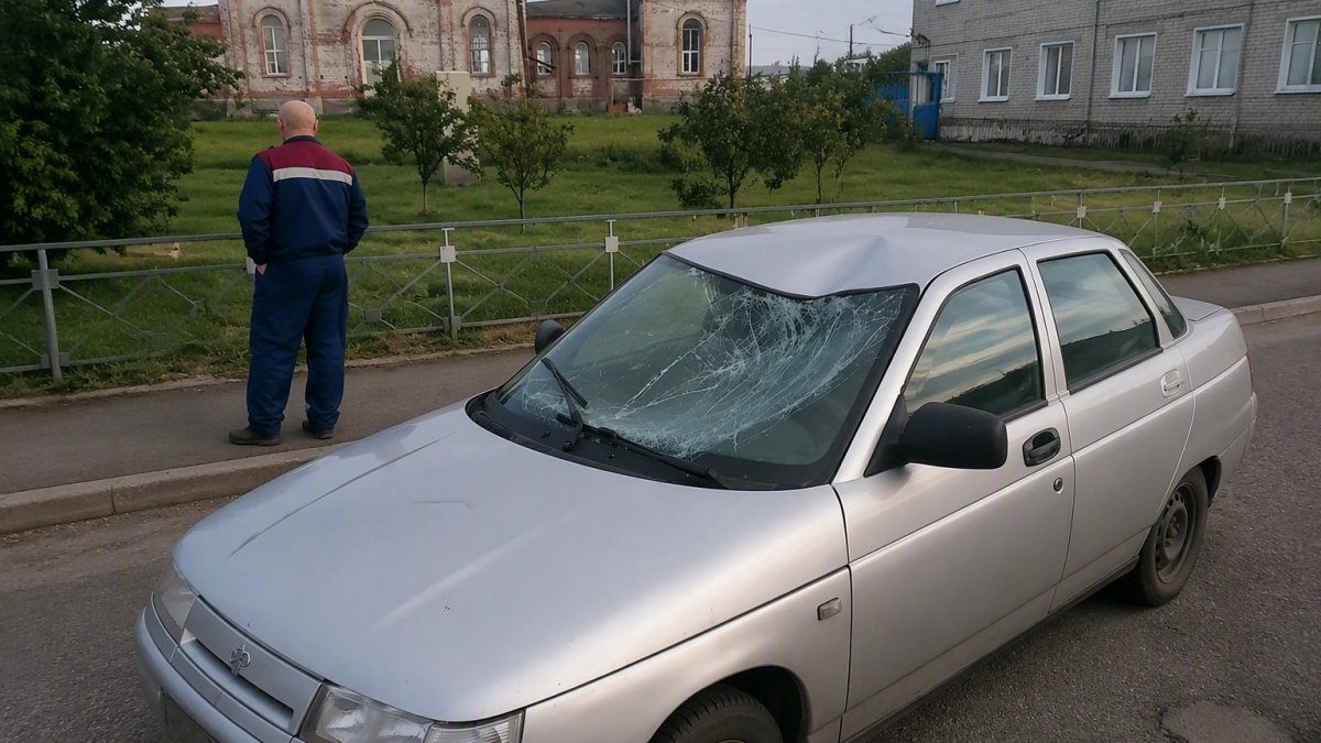 Под Курском велосипедист получил множественные травмы в ДТП с ВАЗ-2110