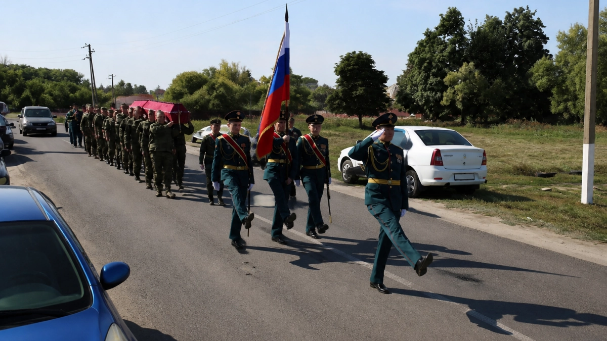 В Курской области перезахоронили останки 63 жителей, расстрелянных в 1942 году