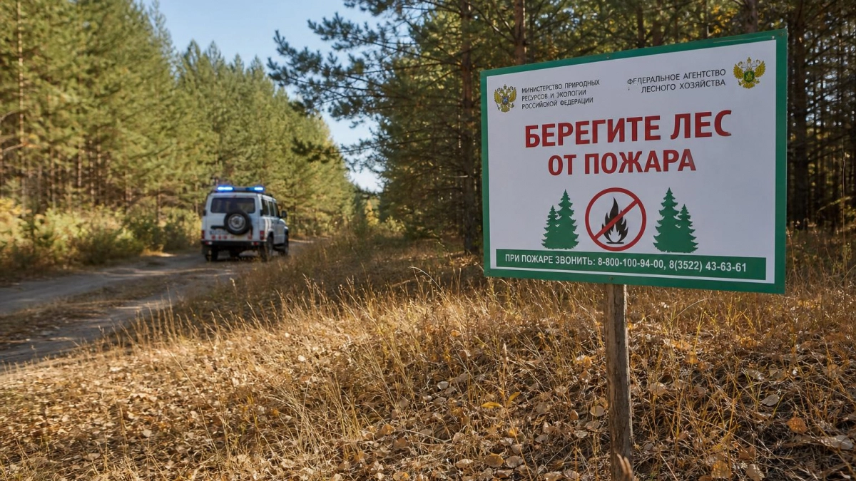 В Курской области ввели противопожарный режим с запретом на посещение лесов