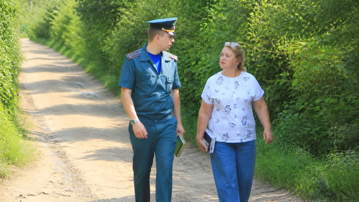 Лучшим инспектором по пожарному надзору в Курской области стал Дмитрий Лагачев