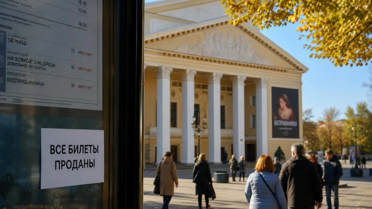 В Курске билеты на Тартюфа театра Моссовета раскупили за один день