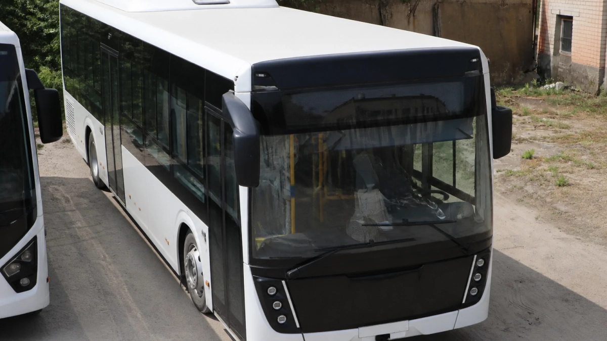 В Курске тестируют автобус «КАМАЗ-5299» с климат-контролем и местами для пассажиров