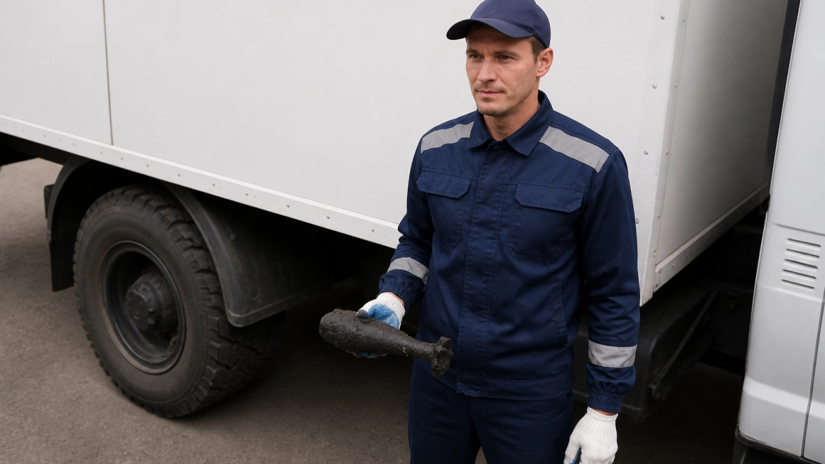 Под Курском у села Знаменка нашли минометную мину времен войны