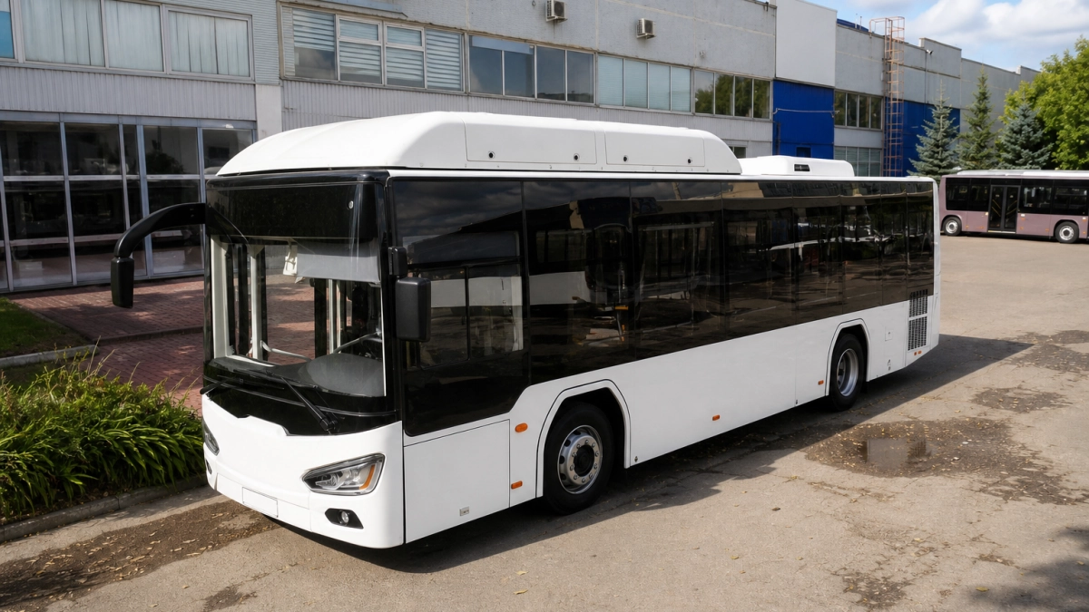 В Курске готовят тестовую эксплуатацию газомоторного автобуса ЛОТОС