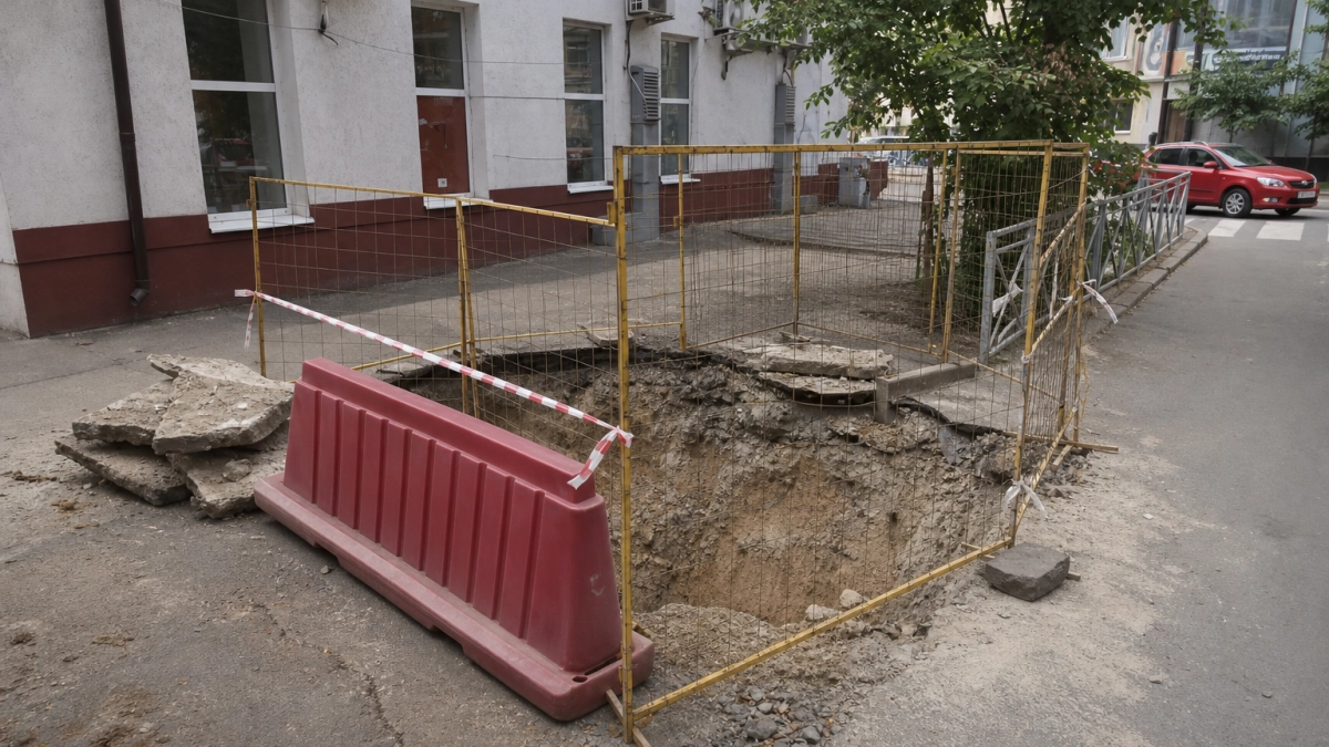 В Курске после проверки земляных работ возбудили дела против трех организаций