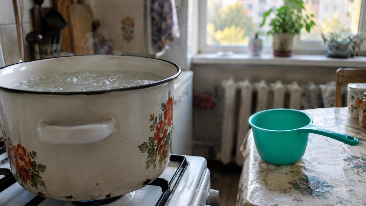 В Курске на проспекте Дериглазова без света и воды остался почти весь микрорайон