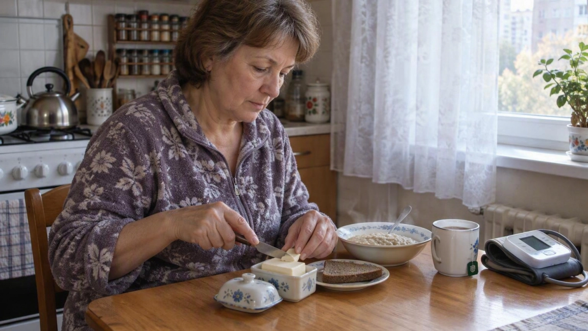 Сливочное масло при гипертонии: врач назвала ежедневную порцию, которая не спровоцирует скачок давления