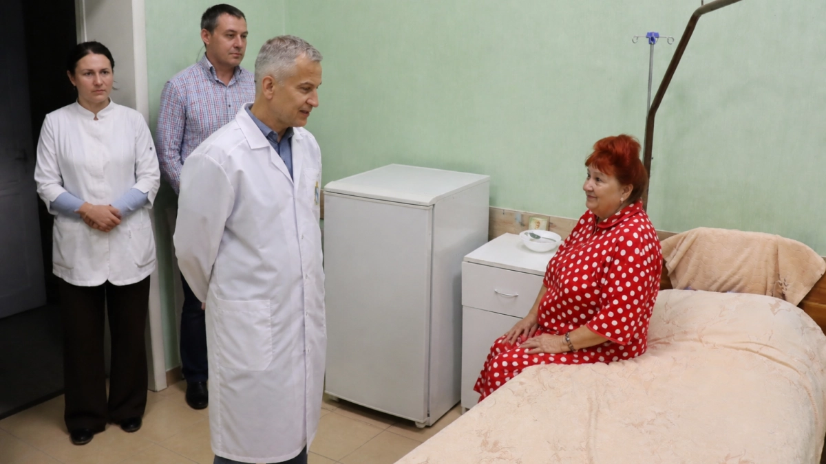 Александр Чепик обсудил с пациентами курских больниц последствия постковидного синдрома