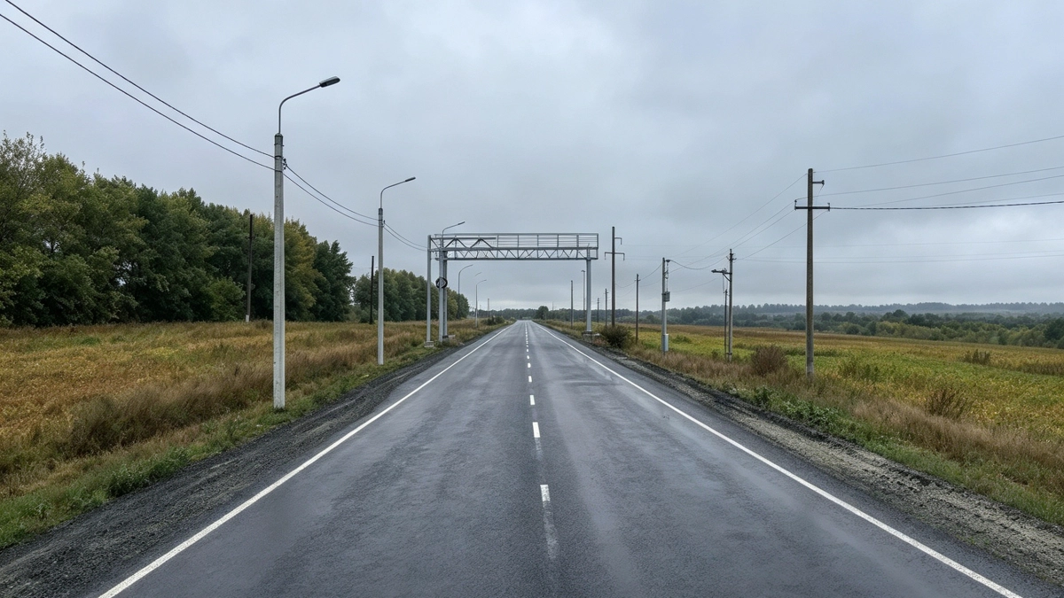 В Касторенском районе запустили автоматический весогабаритный контроль для большегрузов