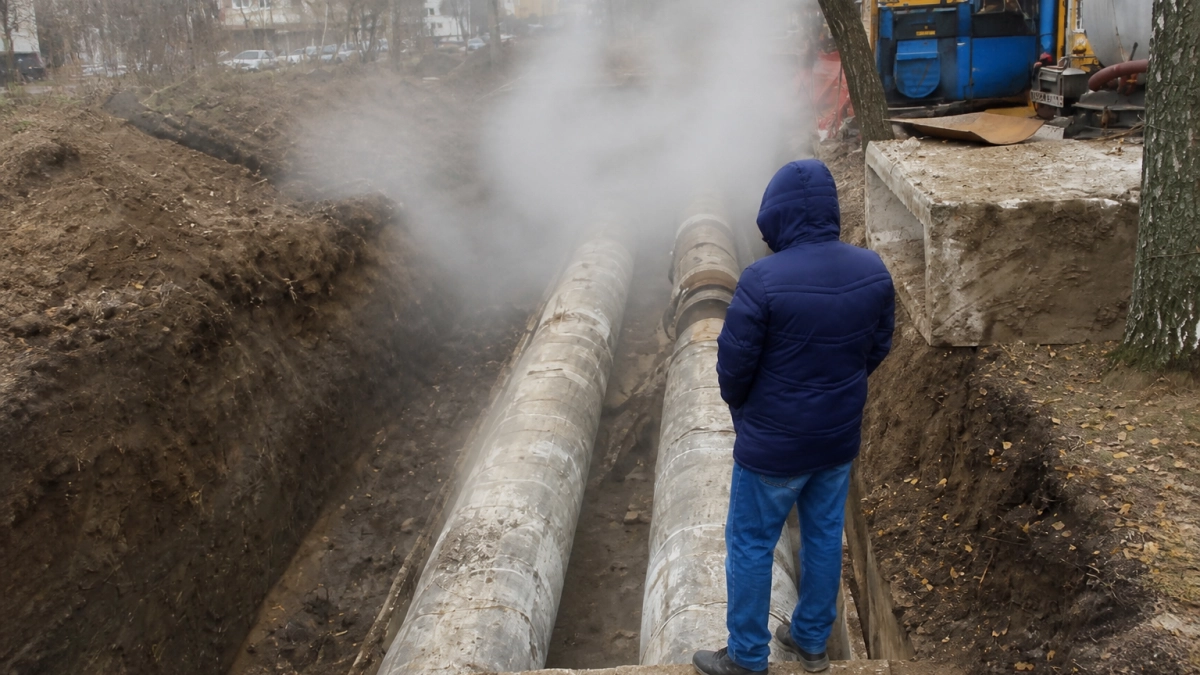 В Курске остаются 89 разрытий, но коммунальщики ускорили восстановление