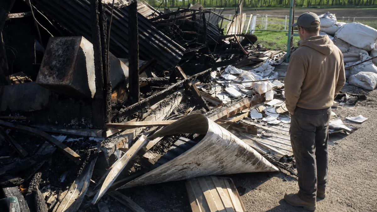 В Курской области за сентябрь повреждены 109 домов, часть уже восстановили
