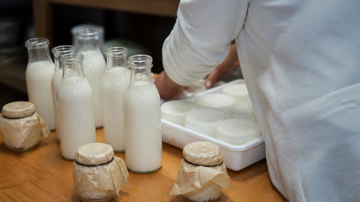 В Курске детям до двух лет бесплатно выдают молочные продукты по льготам