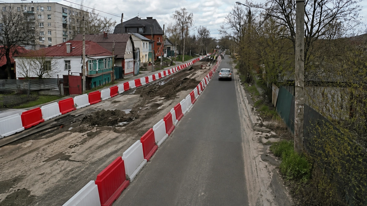 На реконструкцию трамвайного маршрута №4 в Курске направили еще 967 млн рублей