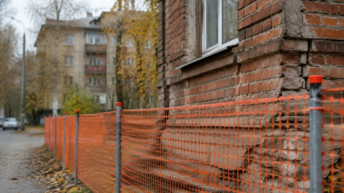 Суд обязал огородить аварийное здание в Курской области после иска прокуратуры