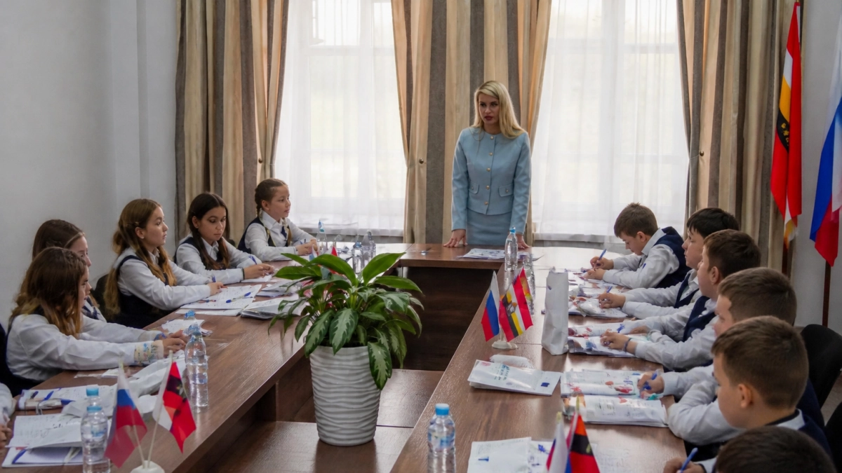 В Курске открылся первый в России бизнес-класс для школьников с пятого класса