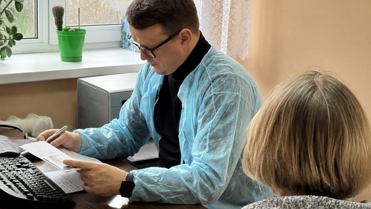 В Курской области семерых пациентов направили на онкодиагностику после выездного приема врачей