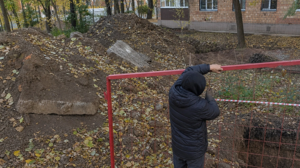 Хинштейн вмешался в ситуацию с десятками коммунальных разрытий и холодом в Курске