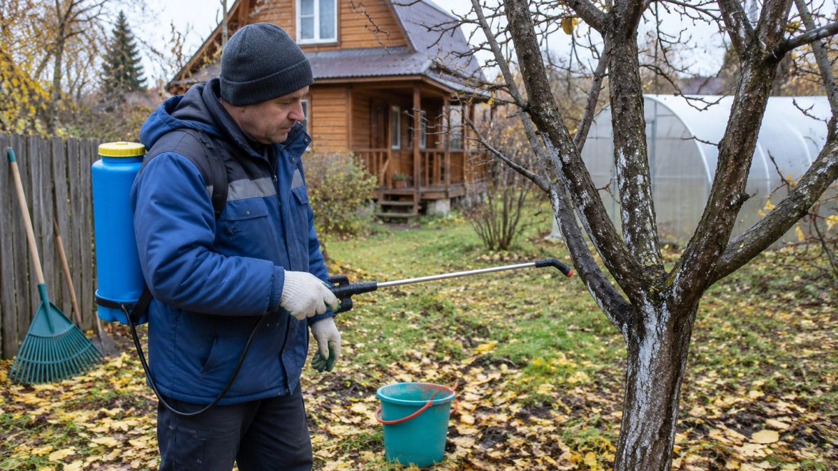 Ошибки при обработке сада железным купоросом: почему 500 граммов сжигают кору и как приготовить идеальный состав