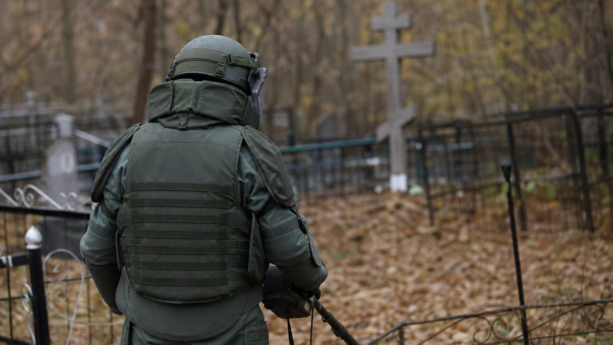 В приграничье Курской области саперы усилили проверки кладбищ из-за дистанционного минирования