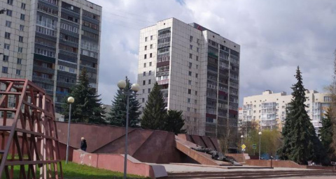 К 9 мая в Курске создадут 40-метровый мурал с георгиевской лентой