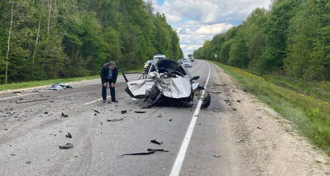 19 человек пострадали при столкновении автобуса с двумя легковушками в Курской области