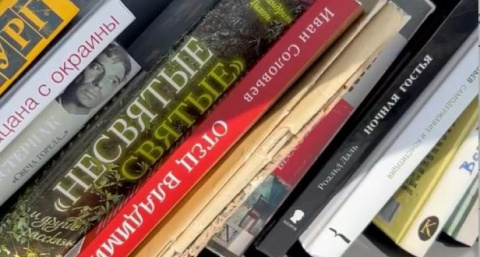 Врио губернатора Хинштейн лично принёс Пастернака в новую точку буккроссинга на Полугоре
