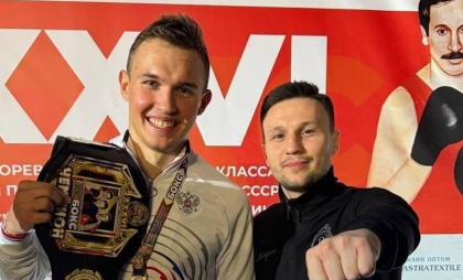 Курянин Михаил Усов разгромил соперников в новой весовой категории на престижном турнире памяти легенд бокса