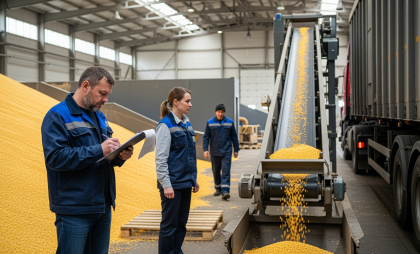 Курская область впервые за год экспортировала 10 тысяч тонн кукурузы