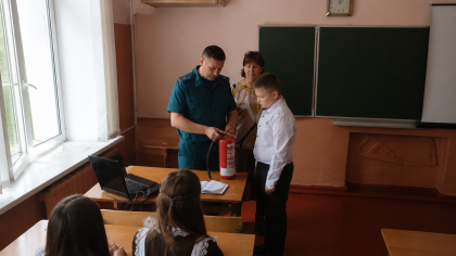 В школах и детсадах Курской области начался месячник безопасности с эвакуациями